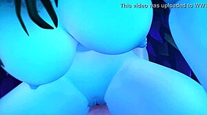 Wow Night Elf Cowgirl Sex With Orgasm!