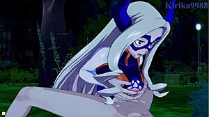 蛙吹梅雨Mt Lady操绿谷我的英雄学院本子