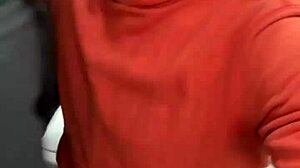 casado dotado slams me hard in bathroom with no spit at all.