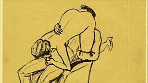 Vintage erotic drawings from anime hentai 😍