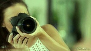 Celeste Star And Lily Labeau Engage In Face Sitting And Muff Diving As Model Teacher