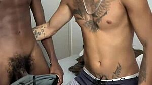 i'm seein this big dick latina pornstar fuckin the skinny white twink's ass after school, it's so interracial