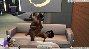 SIMS 4 Shemale Sex Compilation with Futa Anal and Feet