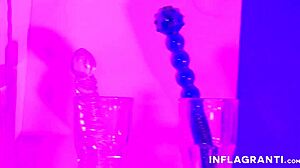 German lesbians in public bar