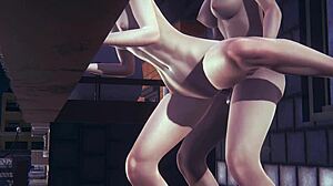 uncensored 3d hentai compilation with sexy japanese girls in action