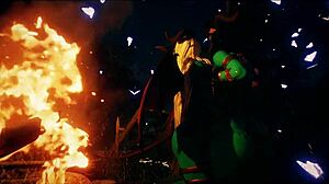 Cursed Island Adventure with Cartoon Characters!