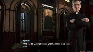 Rough 3D anime nun takes big cock in tight ass