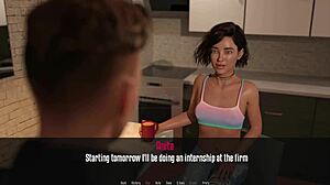 anitas internship at the office gets exciting 😏