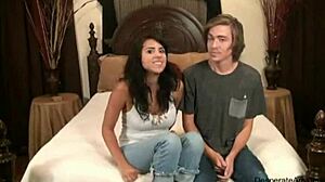 raw casting with nervous milf and teen 18+ amateurs