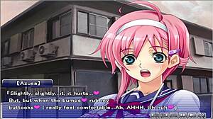 Watching apartment of love through a peeping hole