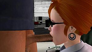 Qwert's office story in 3d animation