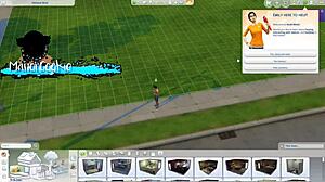 Hey, messing around with my curvy Sims 4 neighbor!