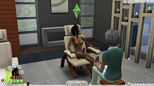 SIMS 4 Shemale Sex Compilation with Futa Anal and Feet