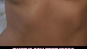 Slutty Brunette Loves To Show Off Her New Lingerie