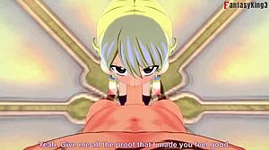 Lucy Heartfilia From Fairy Tail Gives A Blowjob In This Hentai Scene