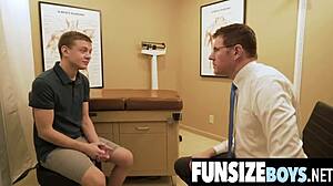 Monster Cock Stretches Petite 18+ Boy's Tight Ass at Hospital. Funsizeboys.net Delivers Raw Action!