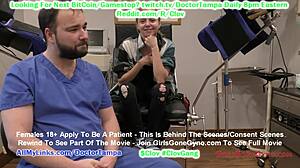 Watch Ava Siren's first gyno exam with Doctor Tampa in Florida hospital.