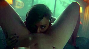 two lesbians having sex in 3d! 😘