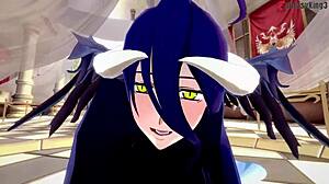 Albedo fucking me in POV Overlord