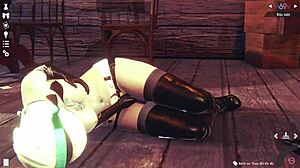 Exciting 3D Simulation Of Japanese Anime Girl In Action!