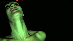 Hot brunette undergoes gloryhole interview with blowjob in casting