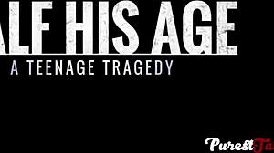 Half His Age Teen Babe Gets Pounded Hard!