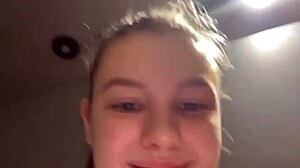 big ass teen gets close up anal fuck with bbc, masturbates pussy and cums