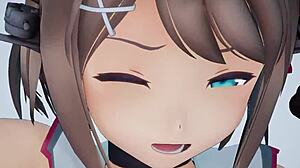 Maya from Kantai Collection gets fucked in anime