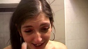 after the show, kelly got paid with cock and oral at home