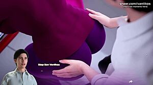 stuck step mom gets used by step son in taboo hentai game