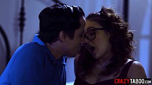 perfect 19th bday gift for sexy teen Leana Lovings is hard cock! 🔥