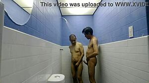 I was fuckin him in the shower, it was so hot.