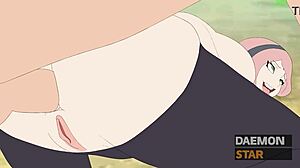 Tsunade casually gets her big ass fucked in anime hentai