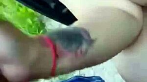 outdoor blowjob dogging housewife