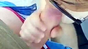 outdoor blowjob dogging housewife