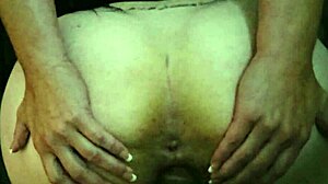 putting new toy in my tight ass, loving the anal