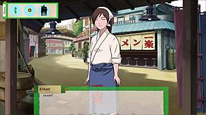 In Jikage Rising Arc 2 Episode 9, intense fucking with Samui's huge boobs on display.