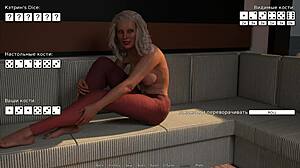 Intense Masturbation in Waterworld Hentai with Big Tits Milf, Eyes Closed, Episode 1 Scene 49.