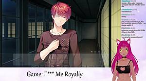 LewdNeko Plays Lewd Game Intensely