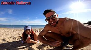 Picking Up Rosie Cage from Public Beach