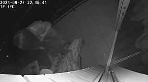 yo, real cheating wife bangs friend on hotel balcony!