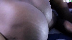 Burglar Sneaks In to Pound Pregnant Ebony Landlady's Tight Pussy Hard