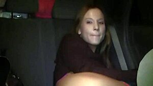 she picked him up for hot sex in the moving car