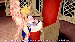 Artoria Pendragon Gets Fucked Hard in Fate Zero Fantasy.