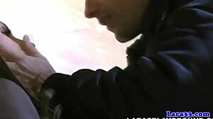 i can't believe my bound euro milf got cum on her ass after wild sex