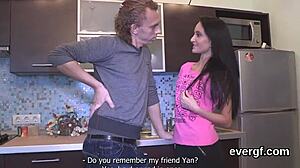 dude, broke guy lets friend bang ex-gf for quick cash