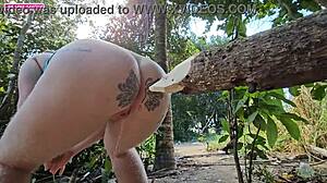 Man, I think bout stuffin wood in my ass when I pee outside, it itches bad!