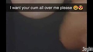 joyliii sexts her best friend's dad on snapchat, using toys until she cums