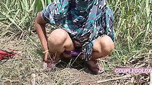 the gentle field was peeing when the owner secretly came and took it home