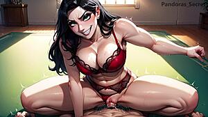 Step Mommy's Monster Cock Worship in 3D Cartoon!